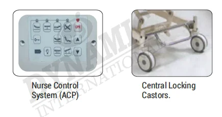 ICU Bed Chair Position DHF-901 medical equipment thumbnail 2